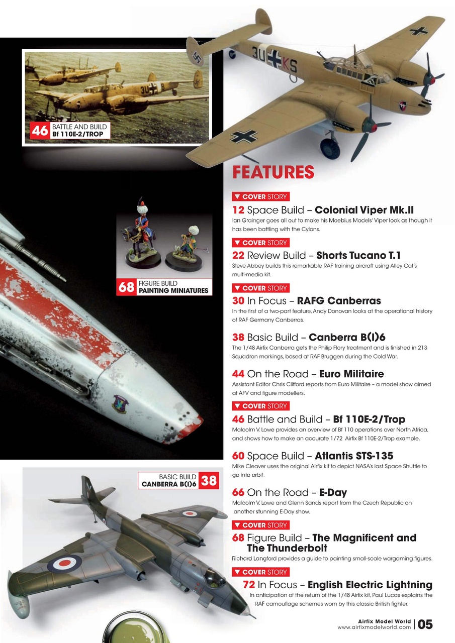 Airfix Model World Preview Pages