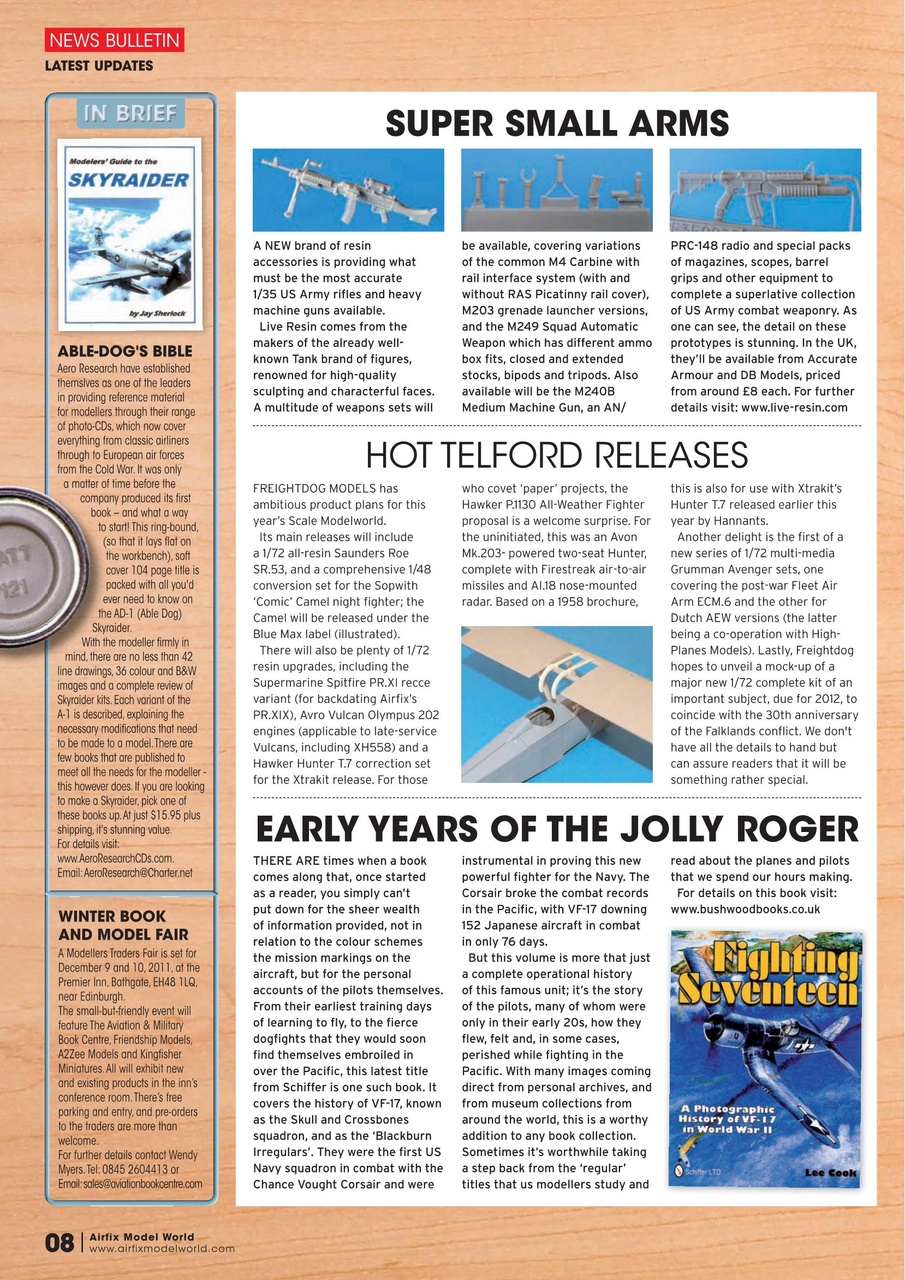 Airfix Model World Preview Pages