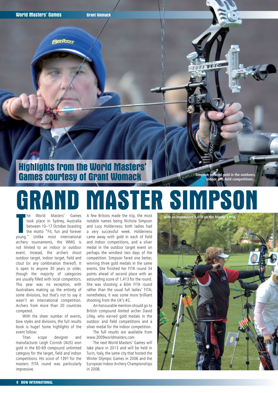 Bow International Preview Pages