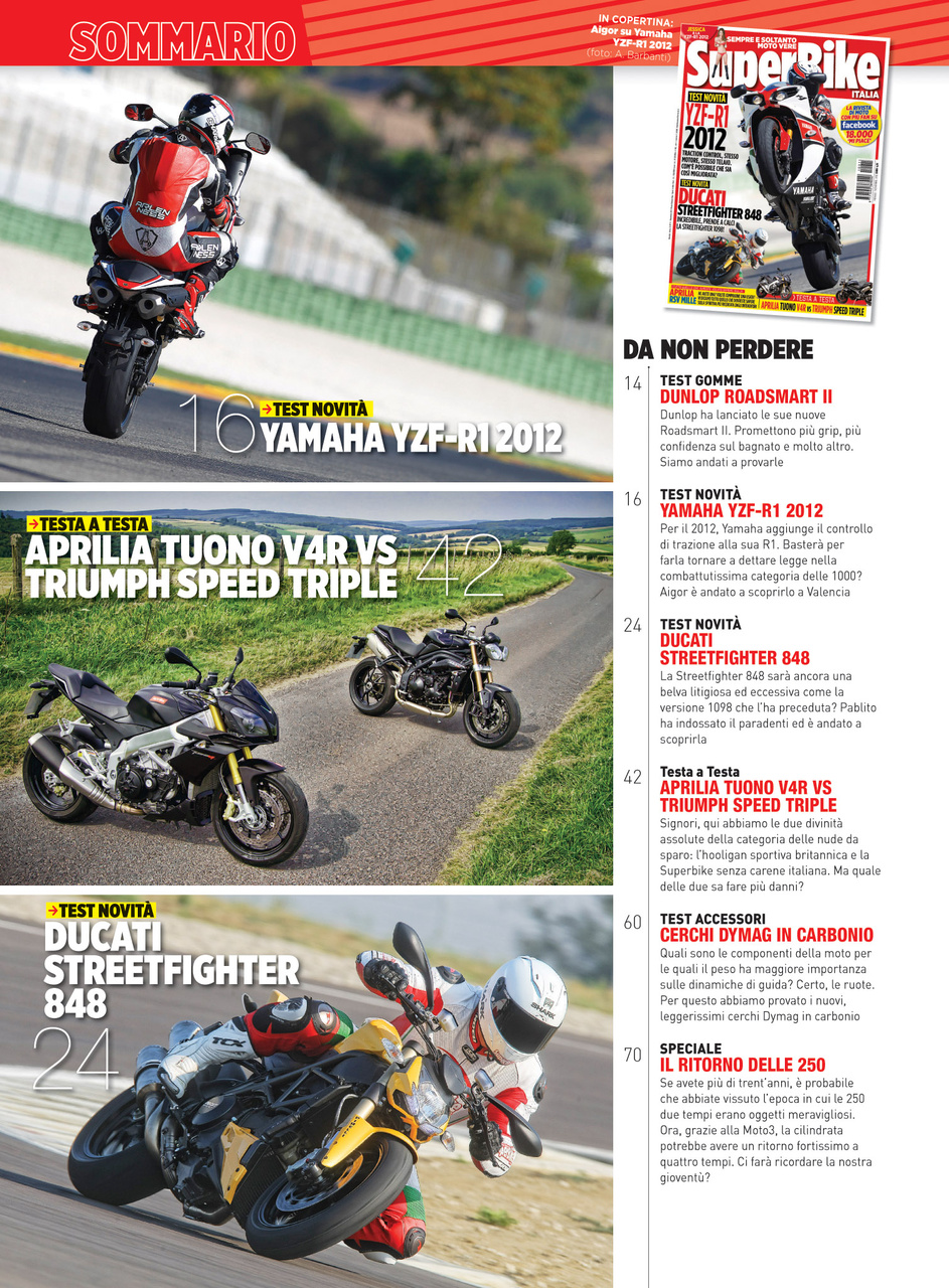 Superbike Italia Preview Pages