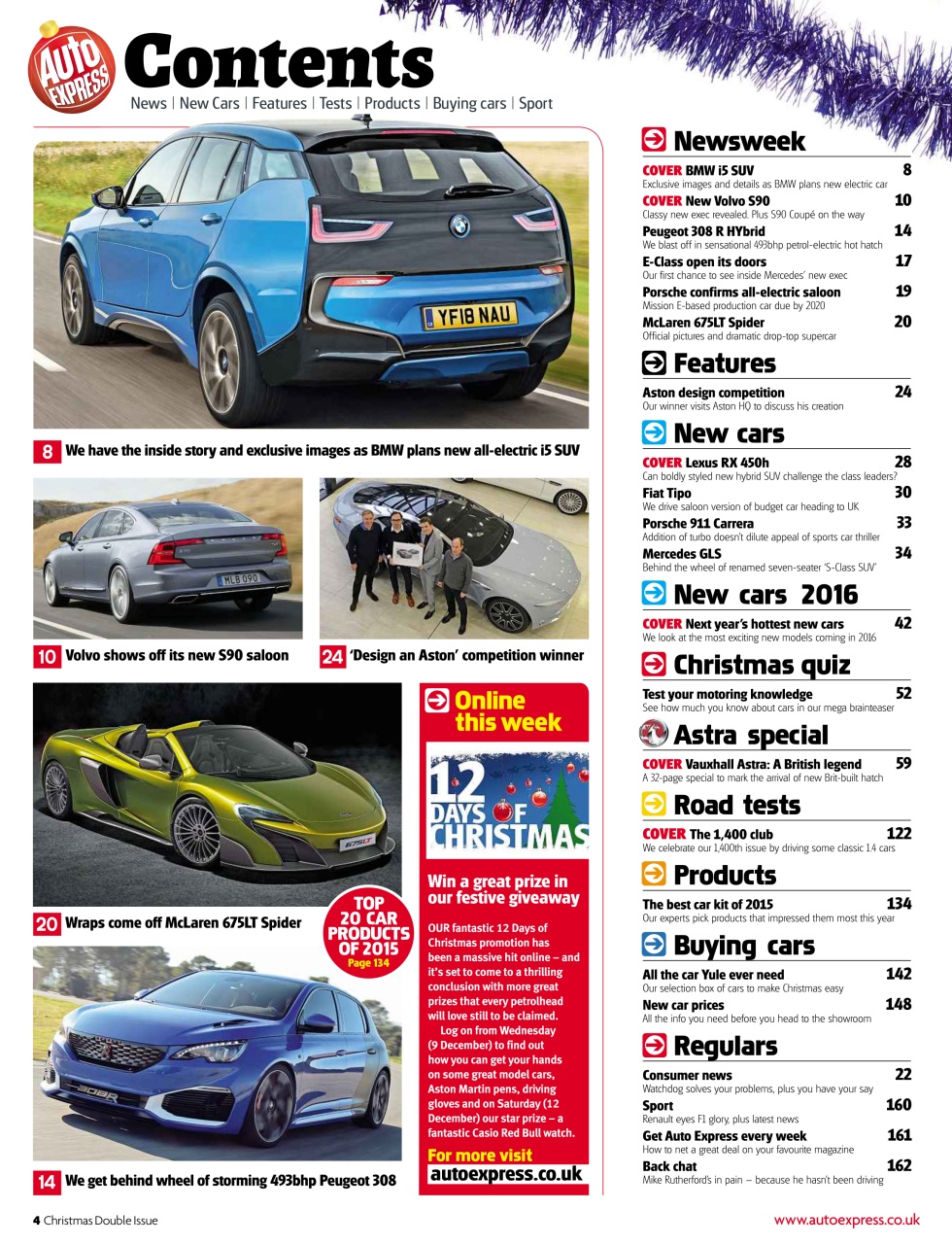 Auto Express Preview Pages