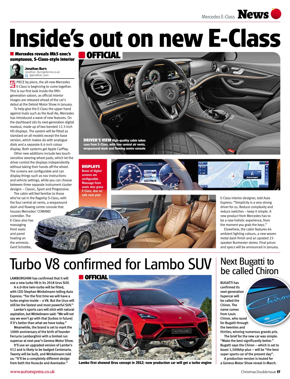 Auto Express Preview Pages