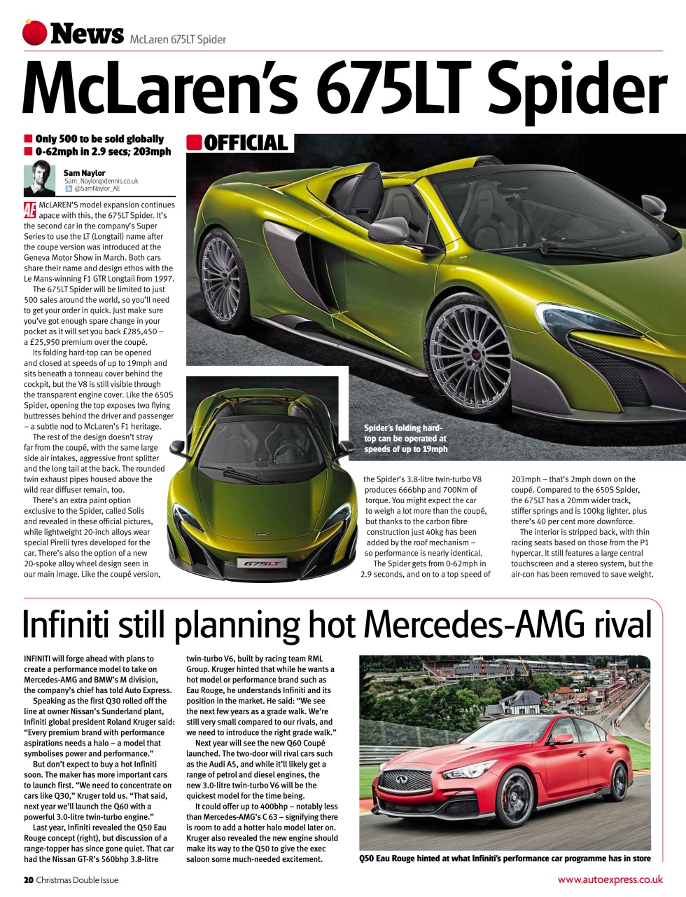 Auto Express Preview Pages