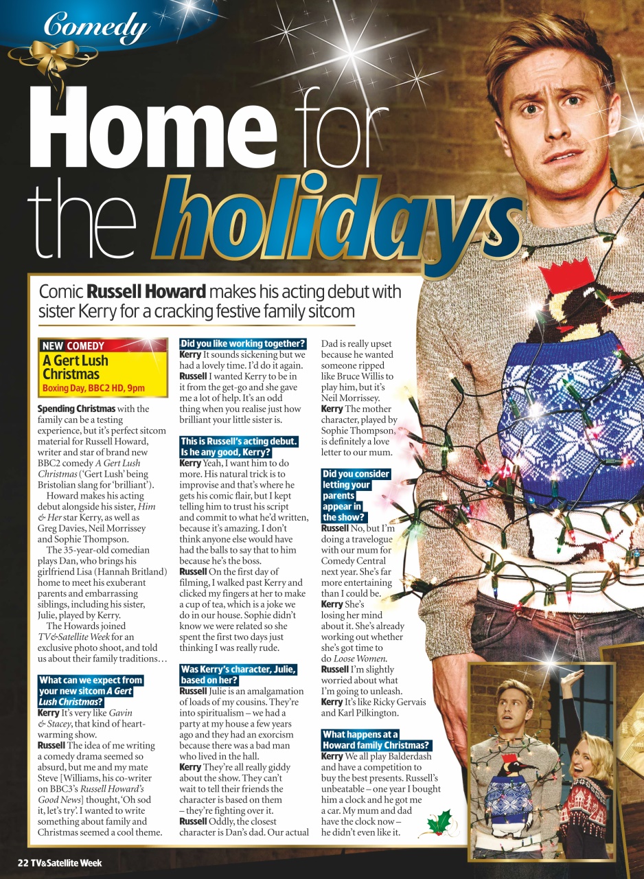 TV & Satellite Week Preview Pages