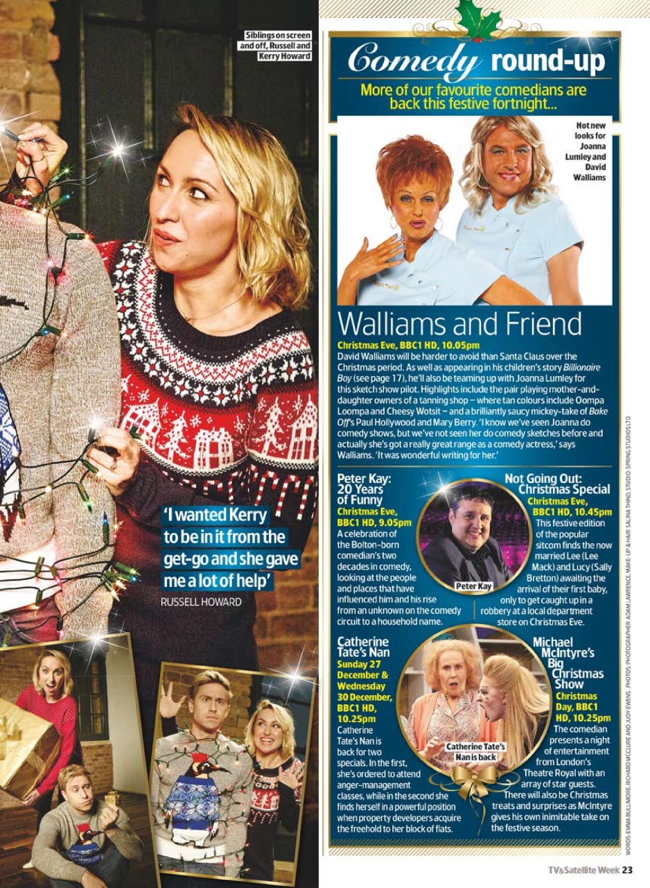 TV & Satellite Week Preview Pages