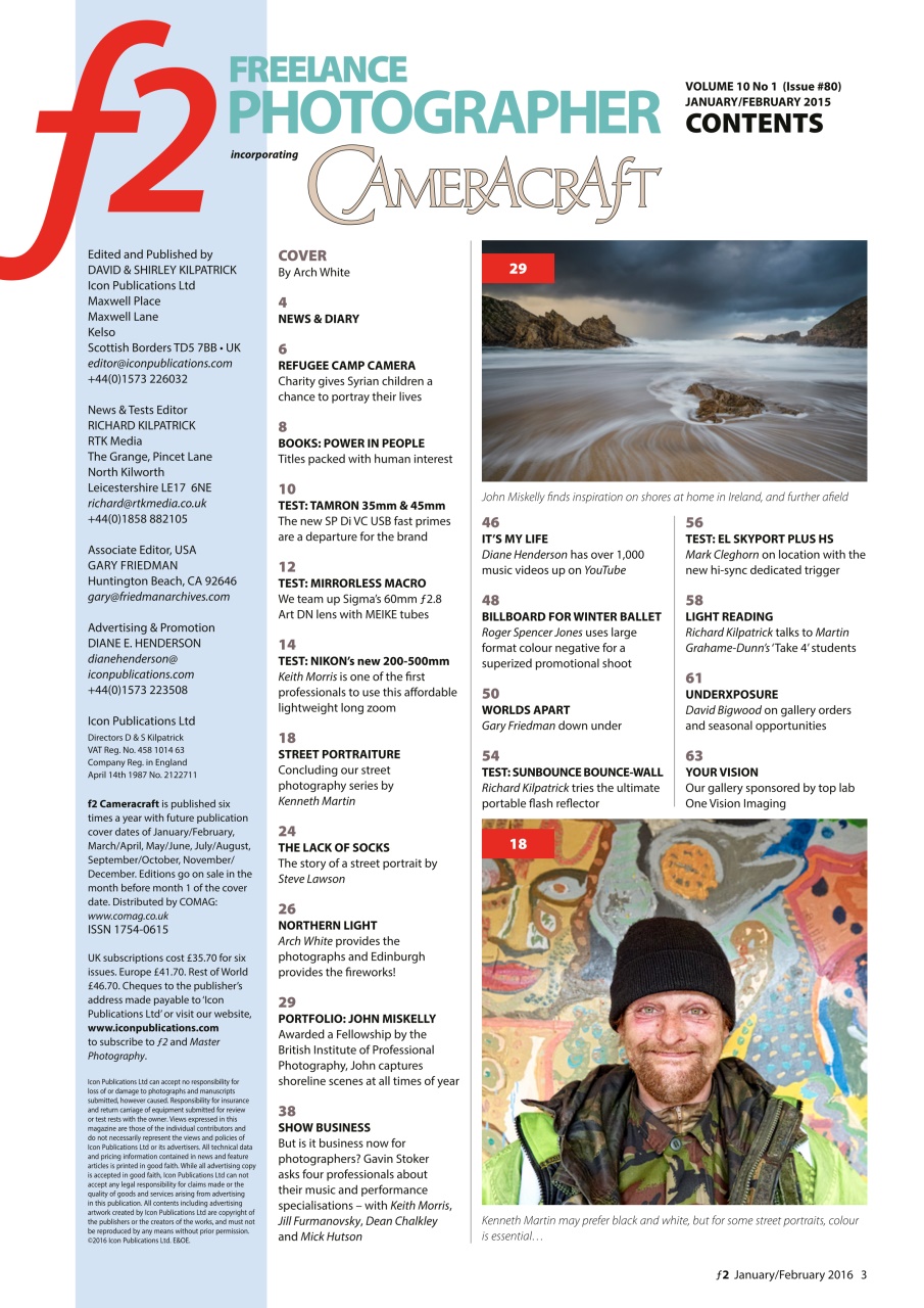 f2 Cameracraft Preview Pages