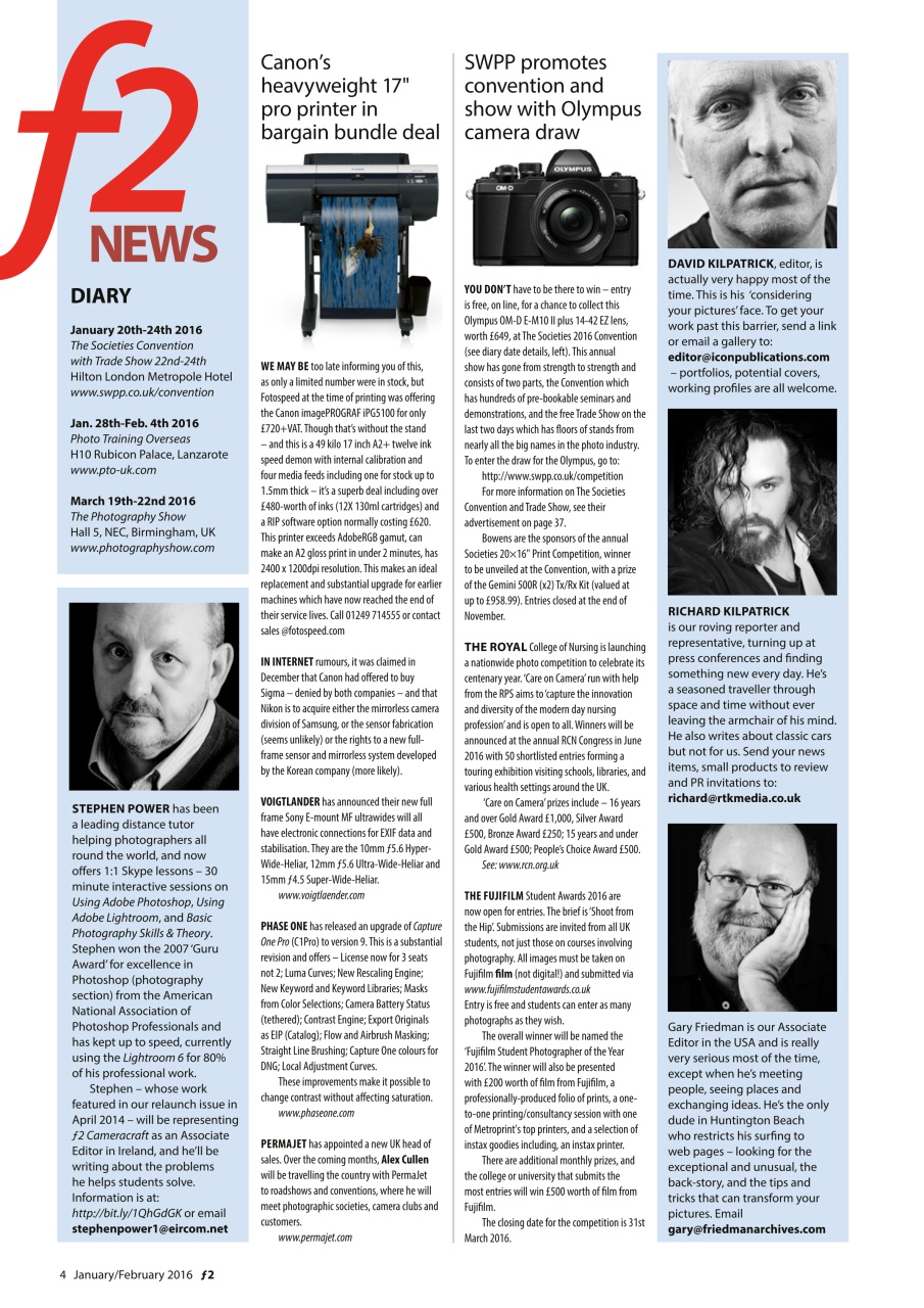 f2 Cameracraft Preview Pages