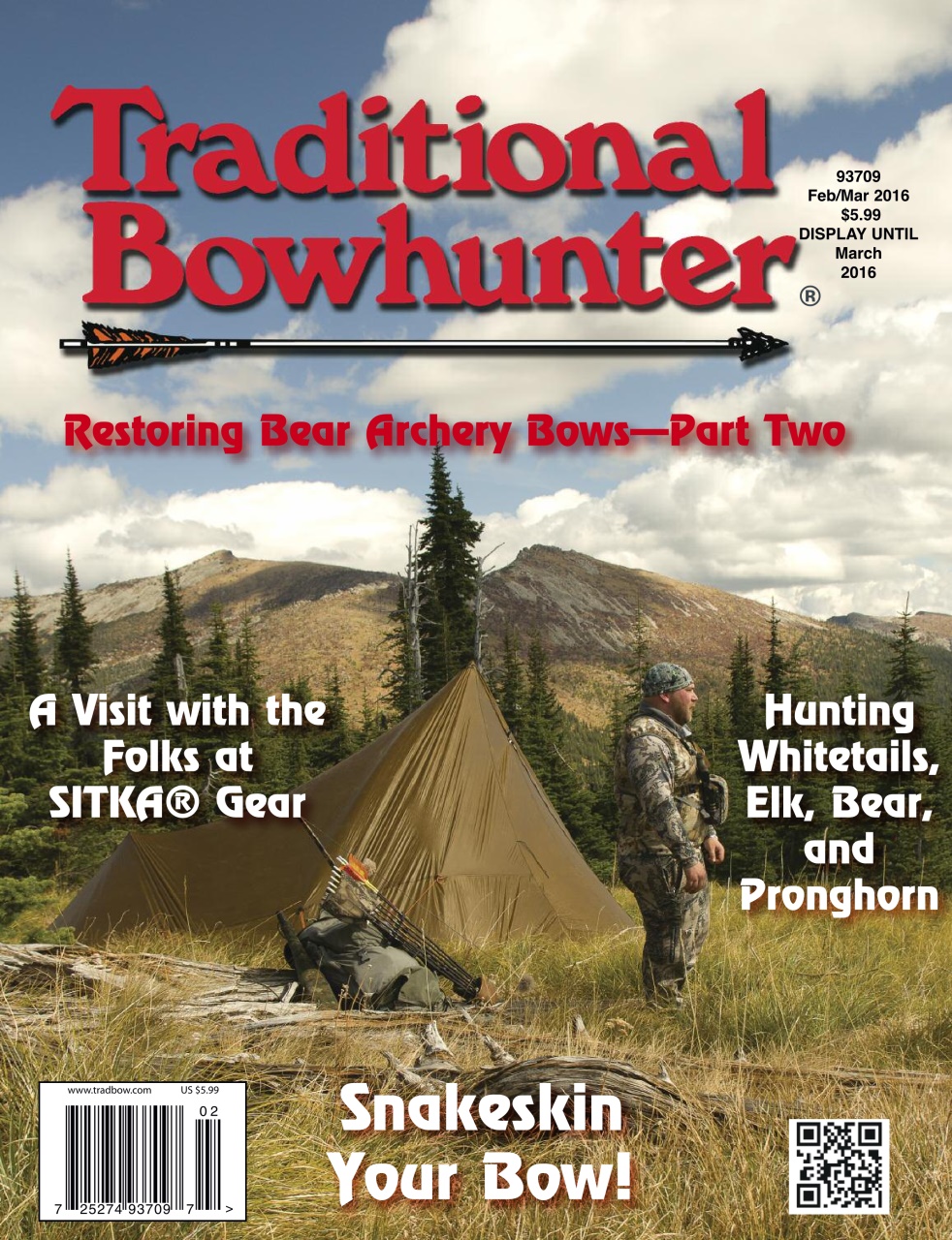 Traditional Bowhunter Magazine Preview Pages