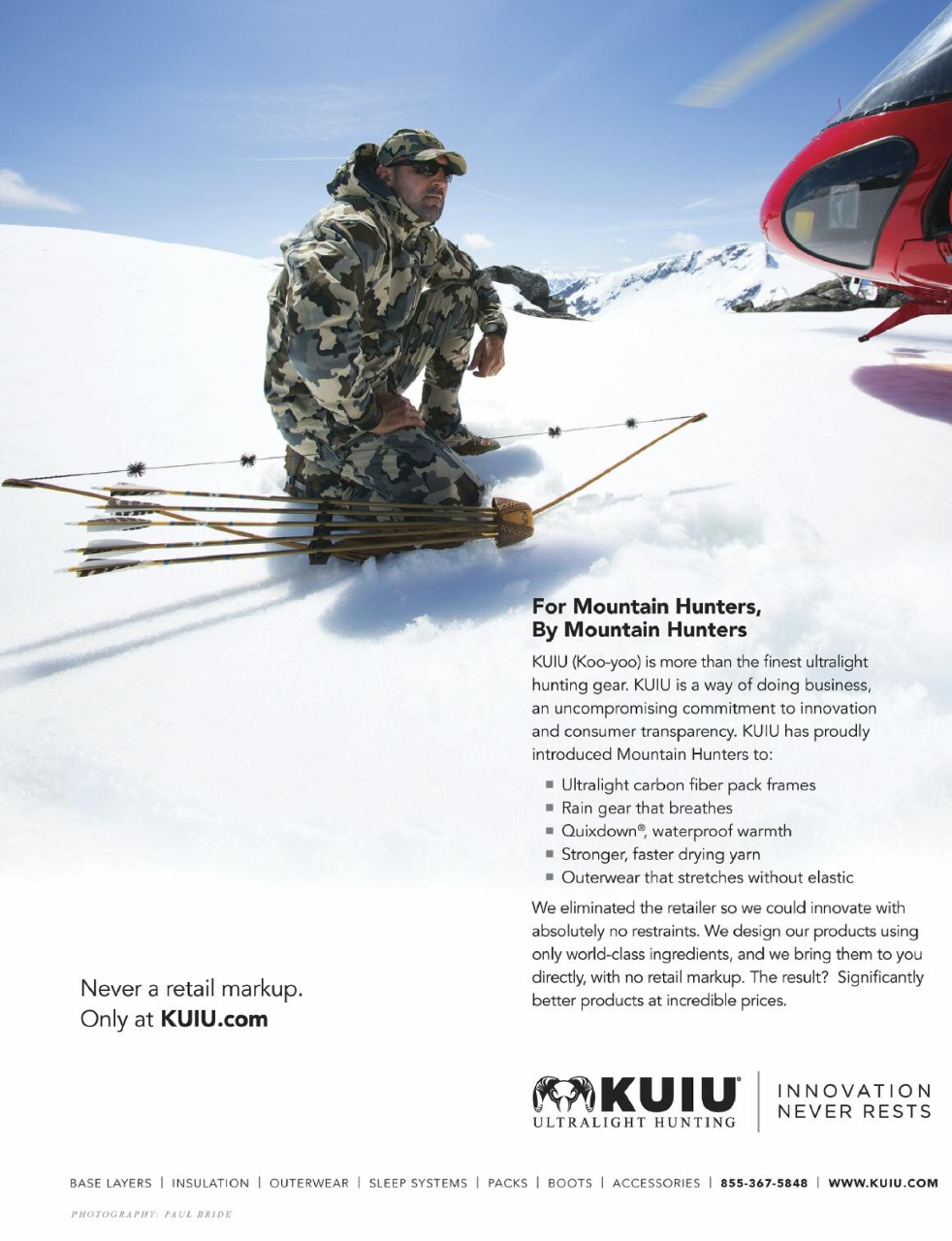Traditional Bowhunter Magazine Preview Pages