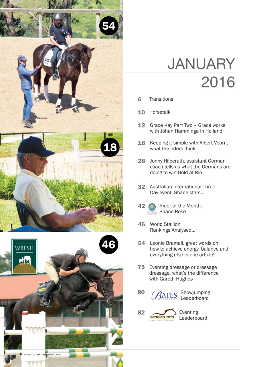 The Horse Magazine Preview Pages