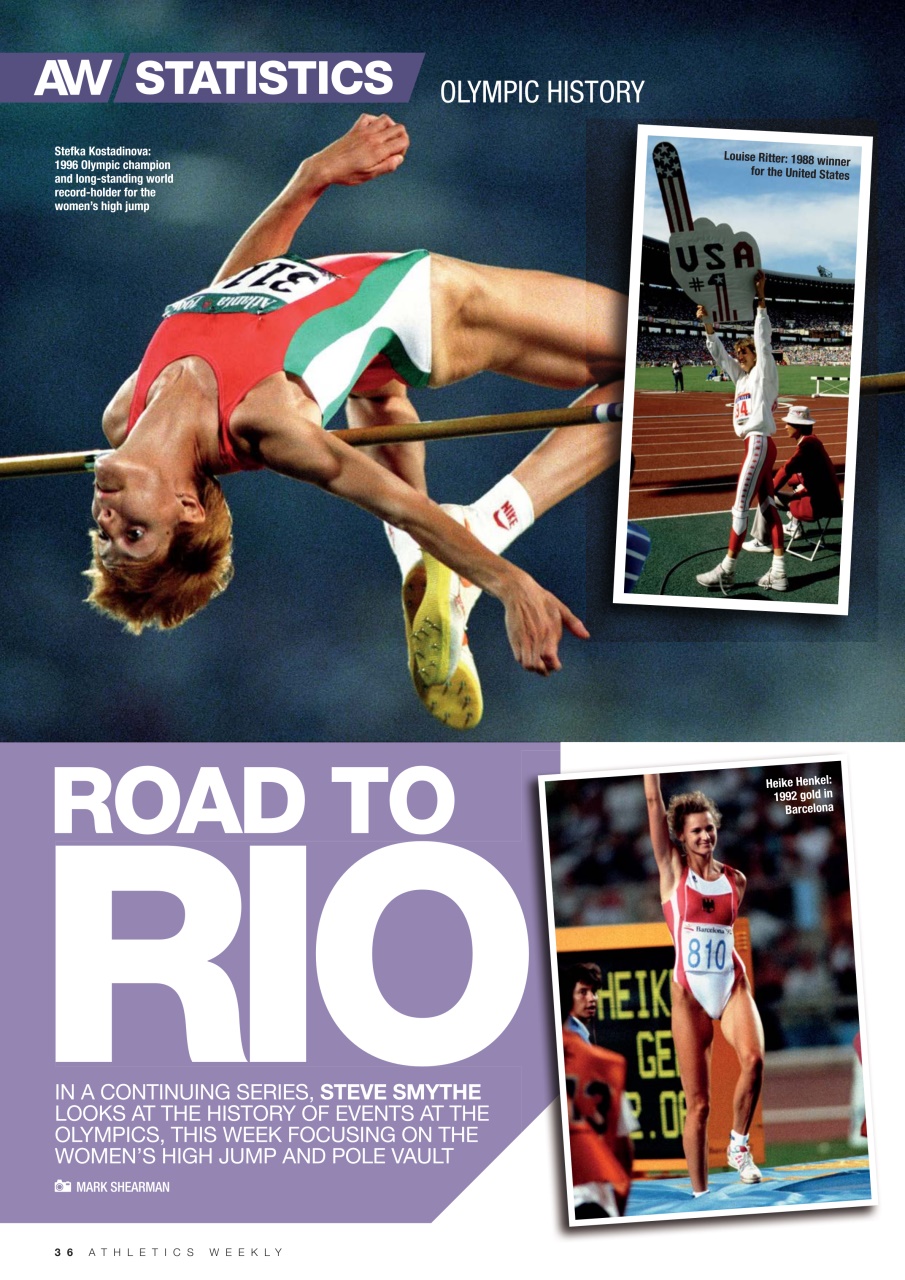 AW – Athletics Weekly Magazine Preview Pages