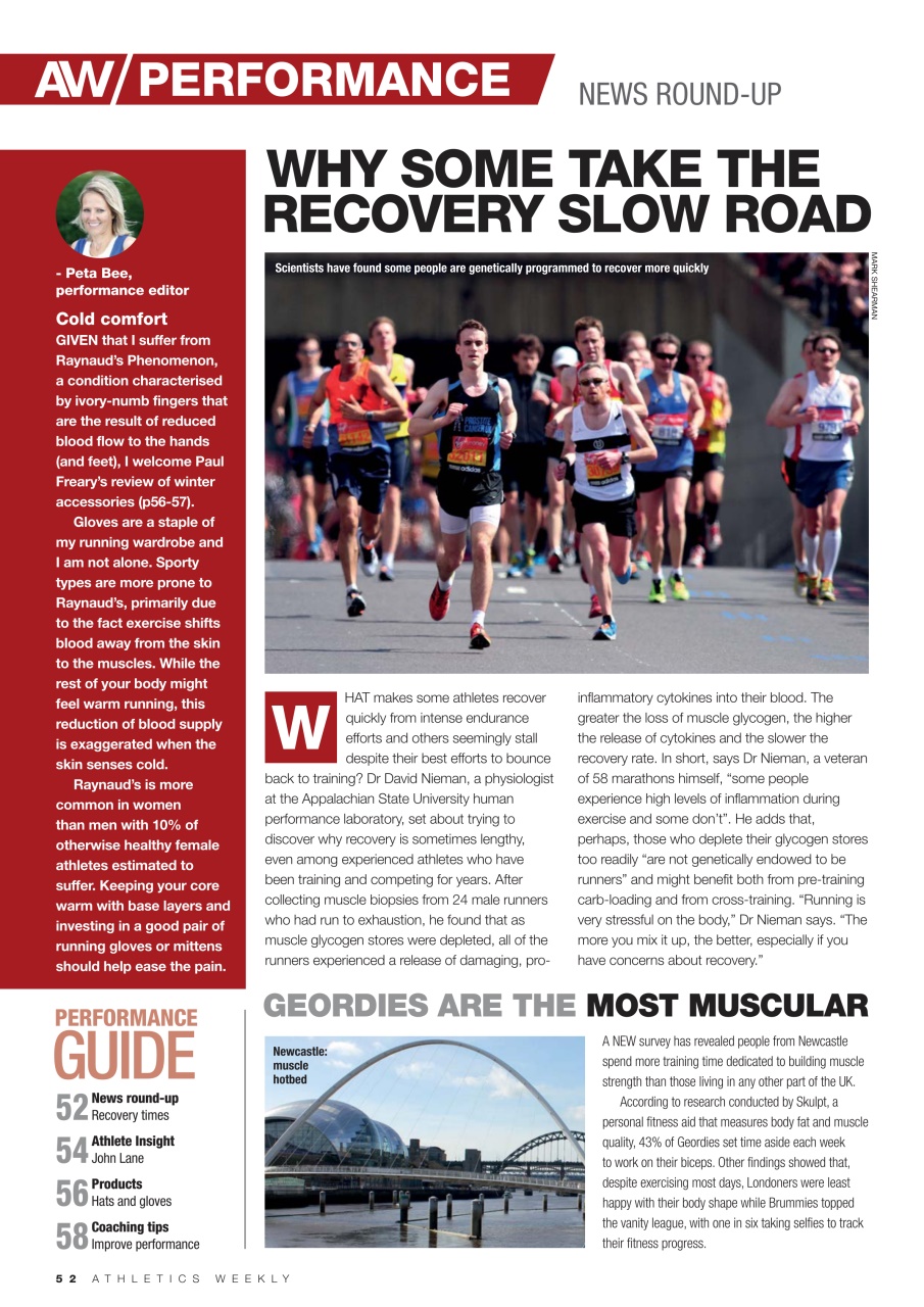 AW – Athletics Weekly Magazine Preview Pages
