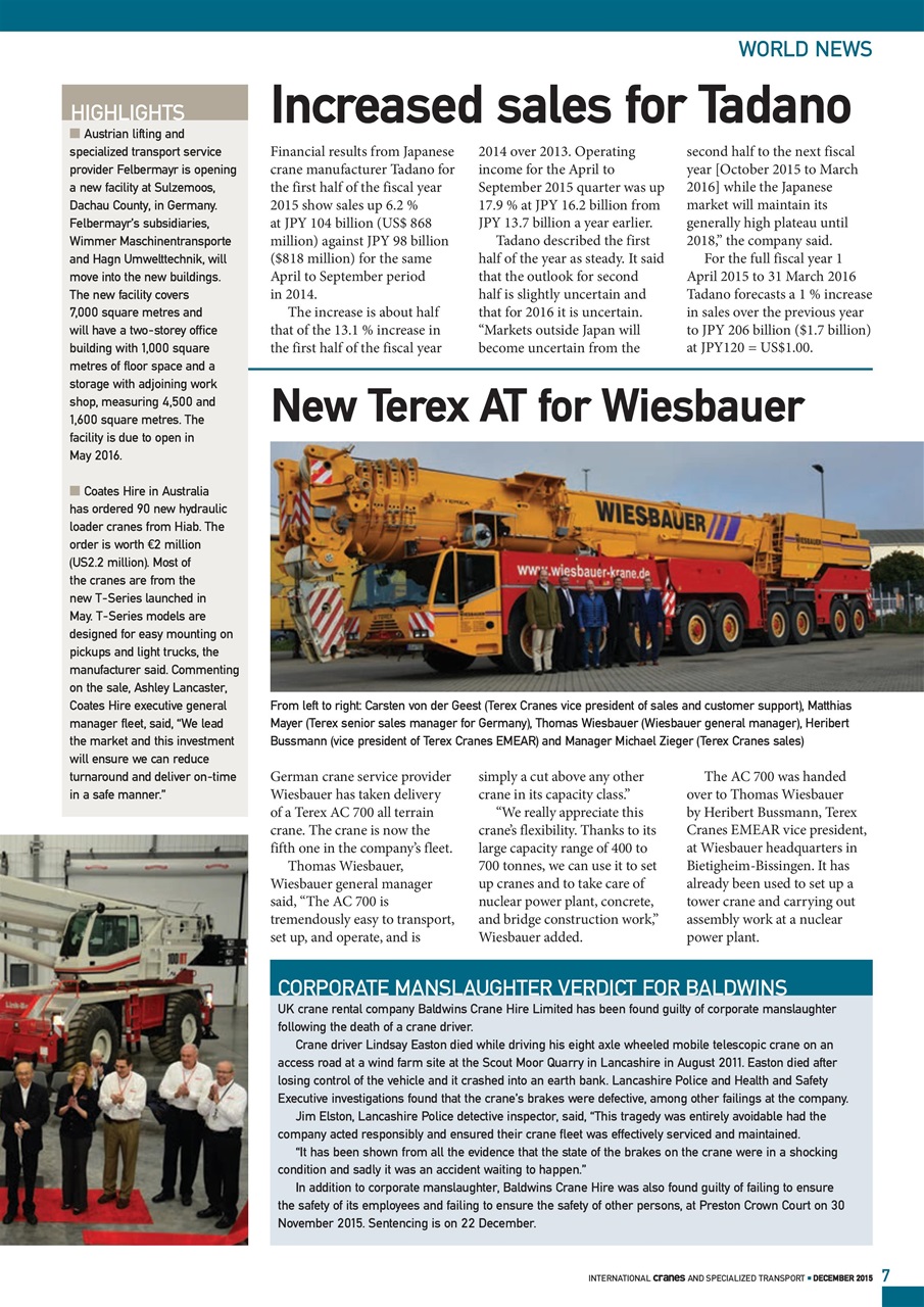 Int. Cranes and Specialized Transp Preview Pages