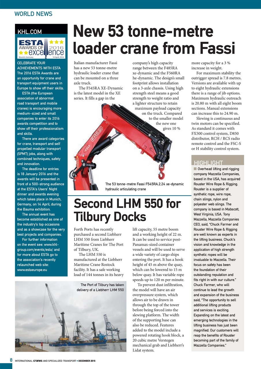 Int. Cranes and Specialized Transp Preview Pages