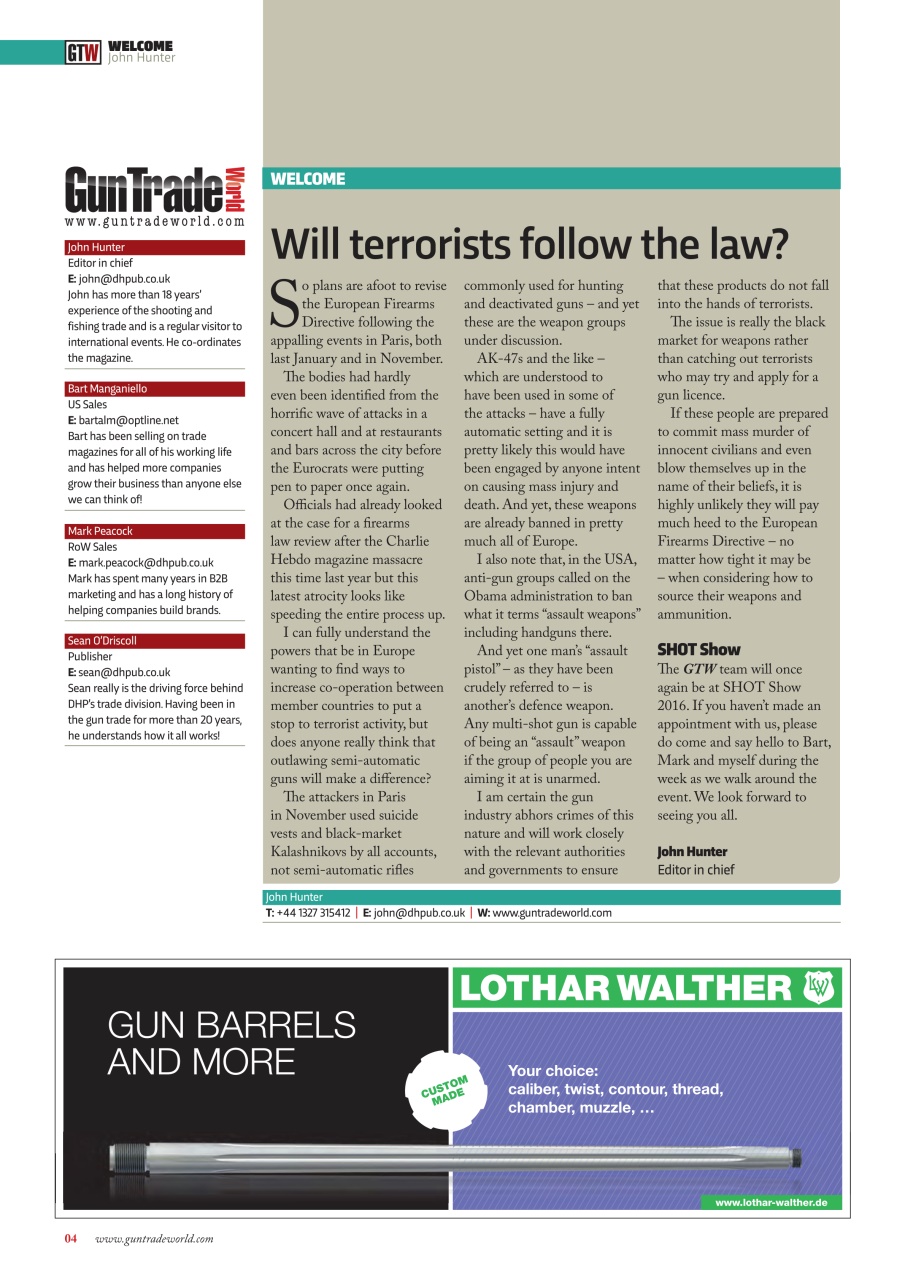Gun Trade World Preview Pages