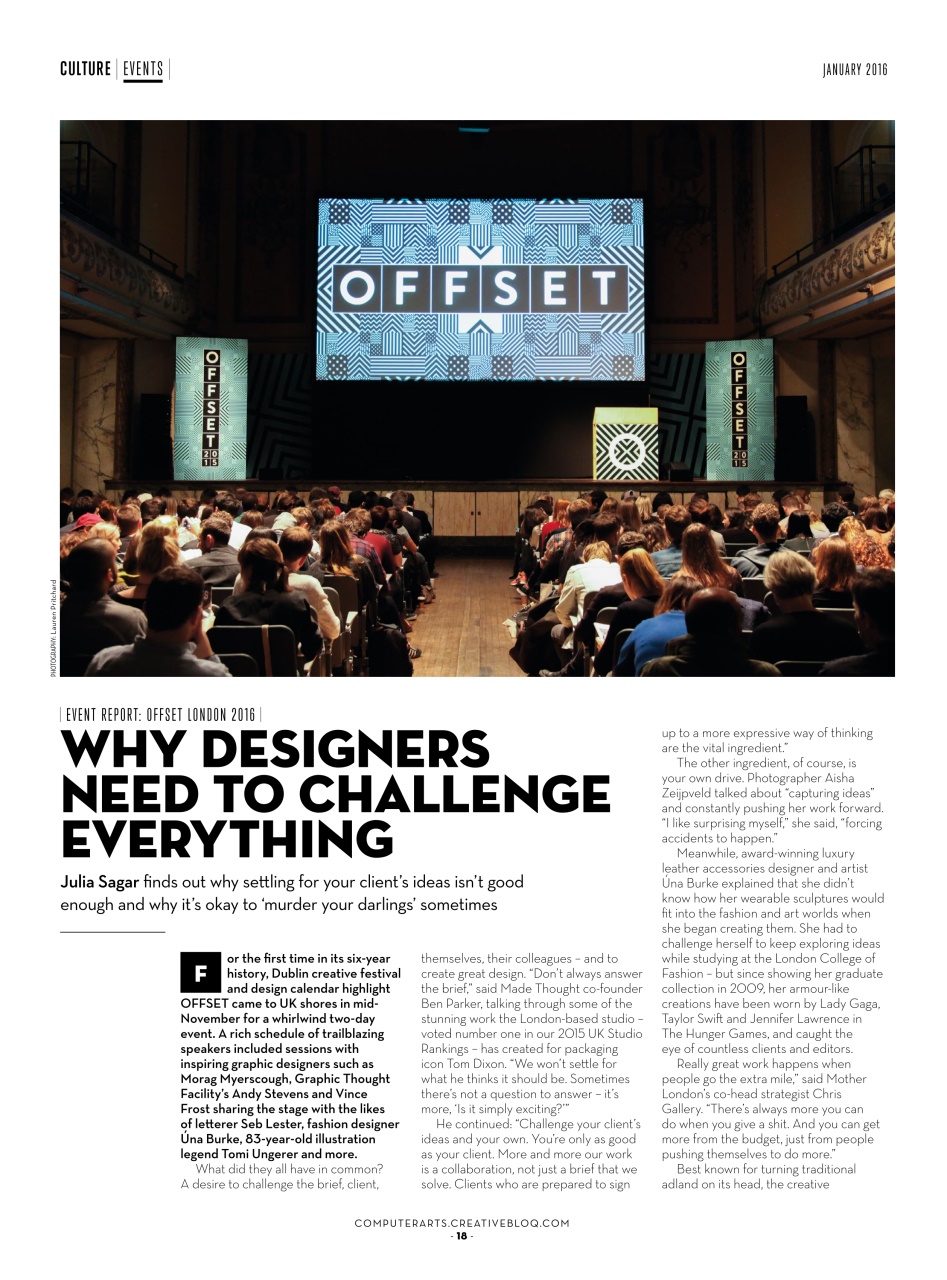 Computer Arts Preview Pages