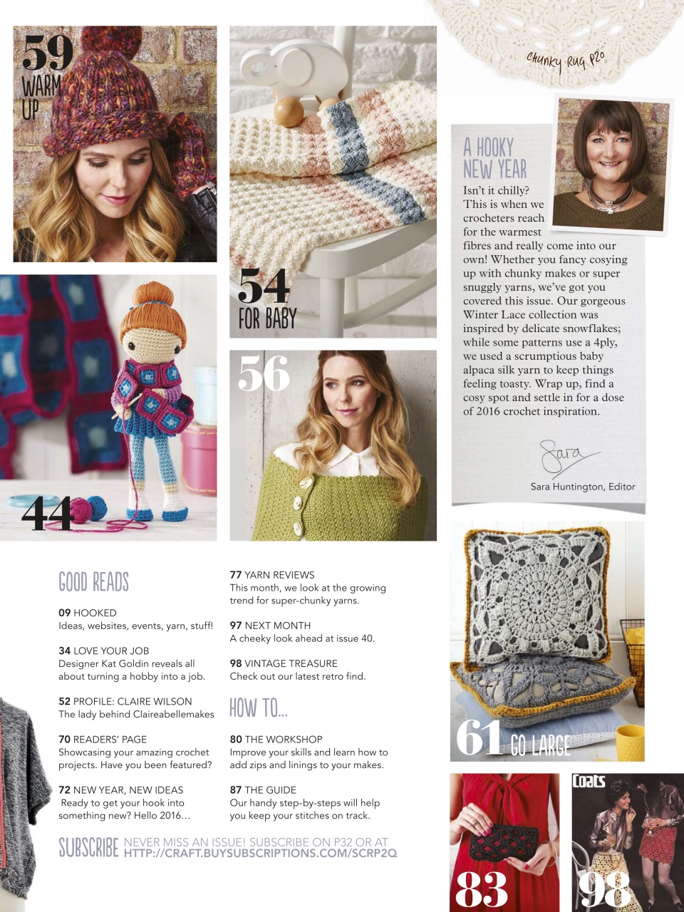 Simply Crochet Preview Pages