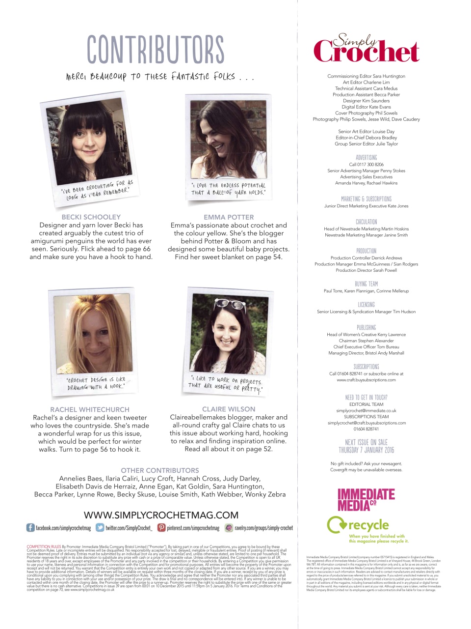 Simply Crochet Preview Pages