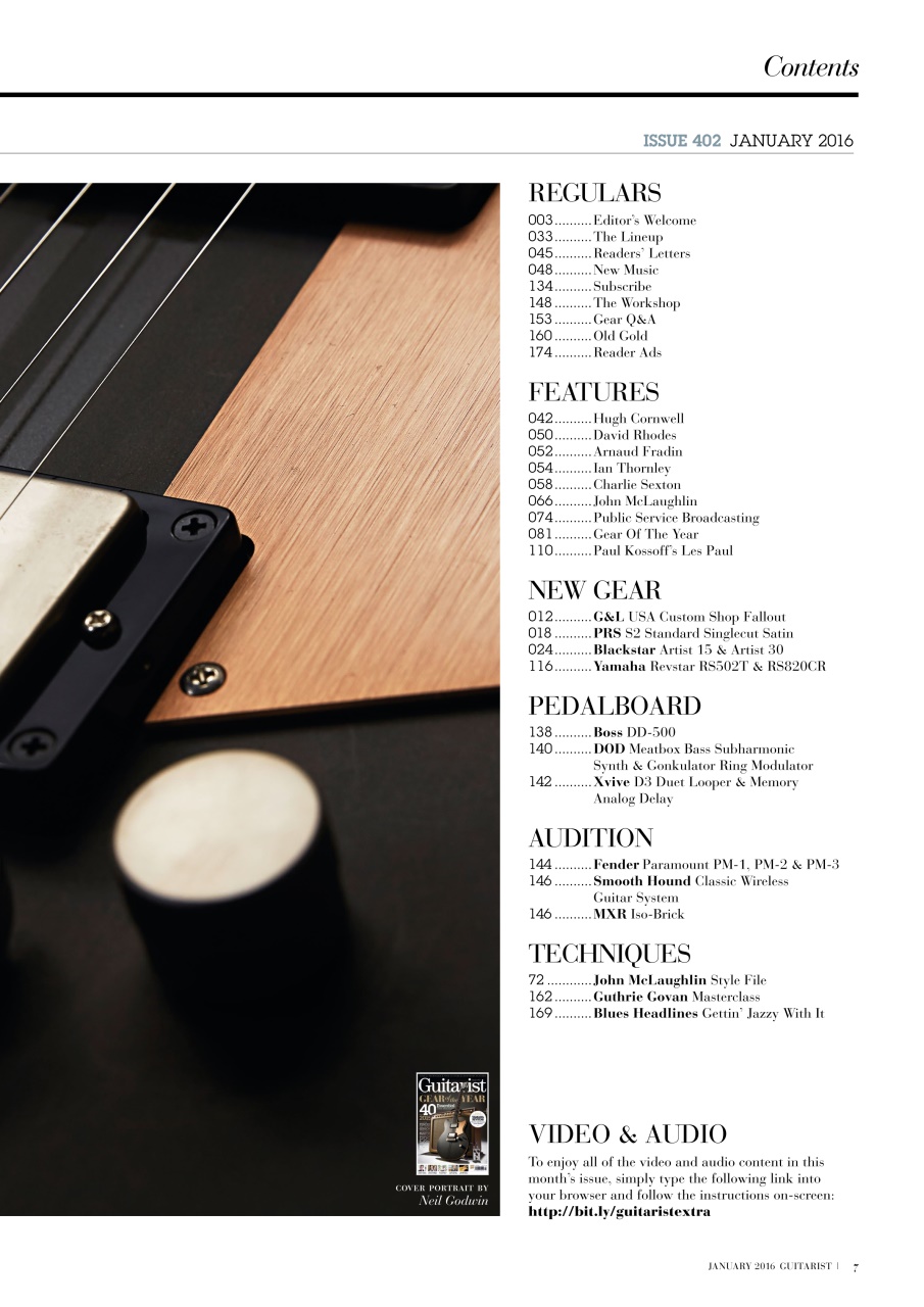 Guitarist Preview Pages