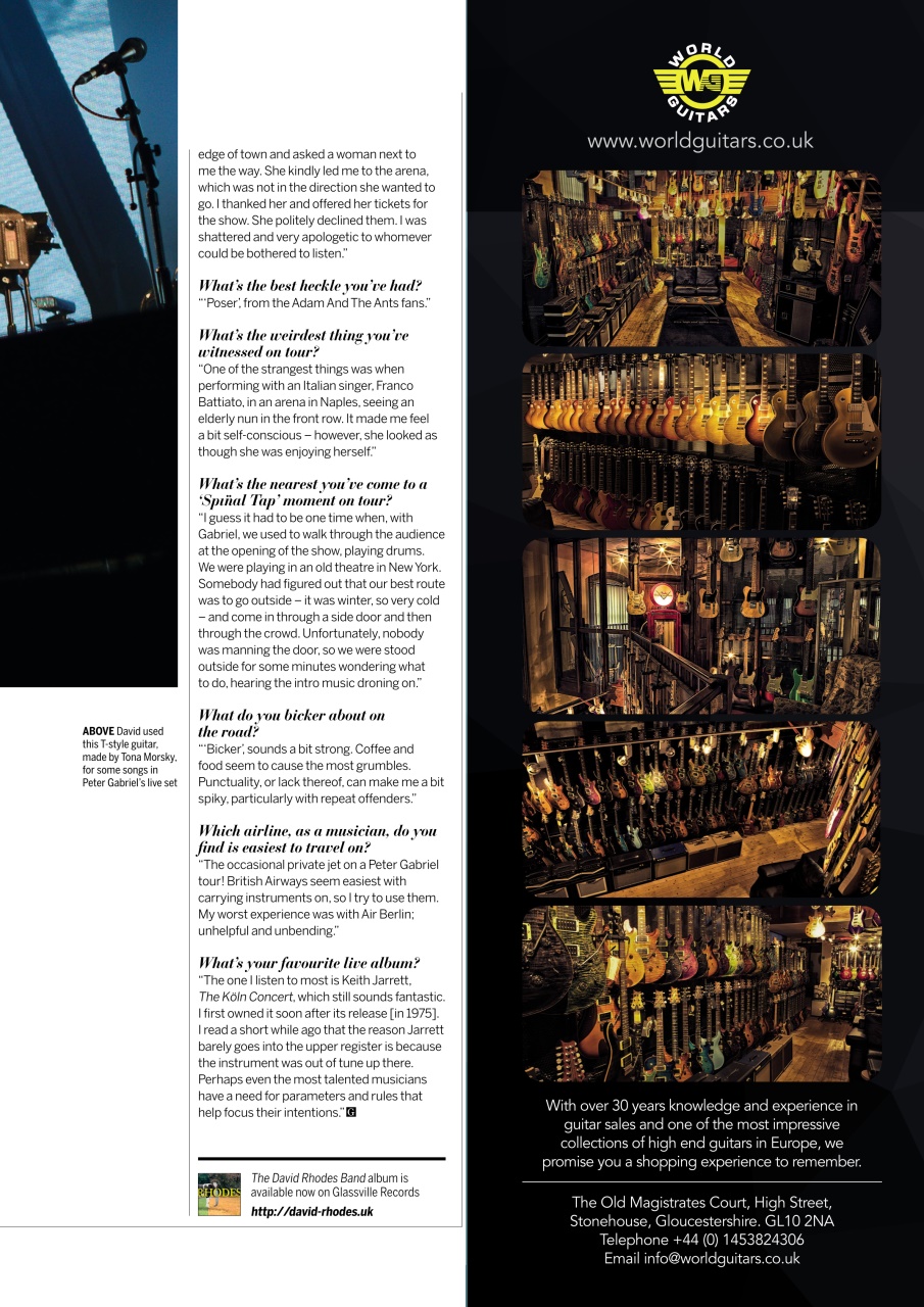 Guitarist Preview Pages