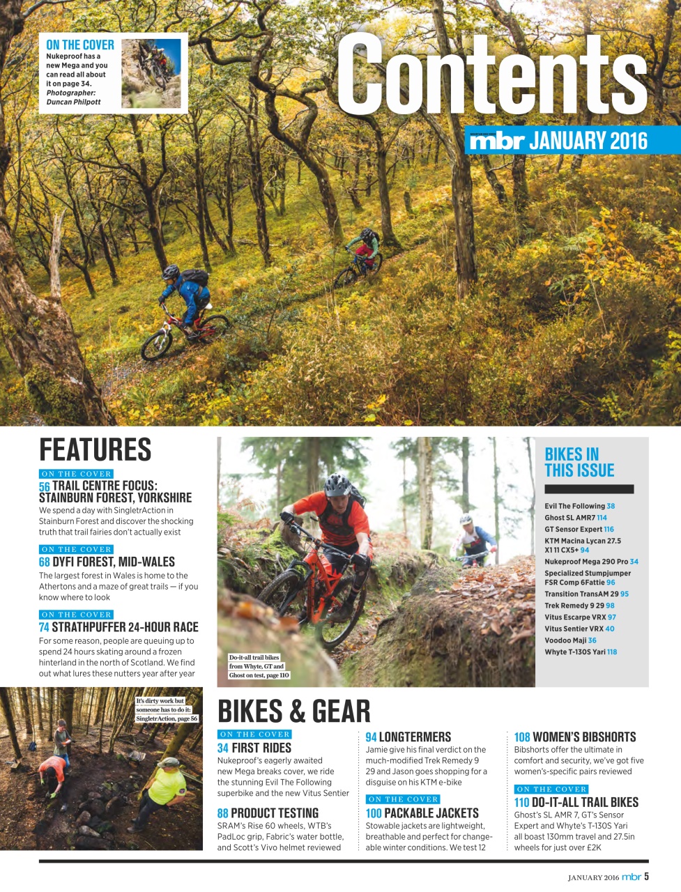Mountain Bike Rider Preview Pages