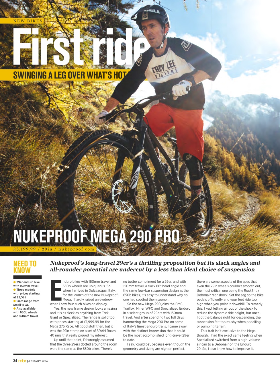 Mountain Bike Rider Preview Pages