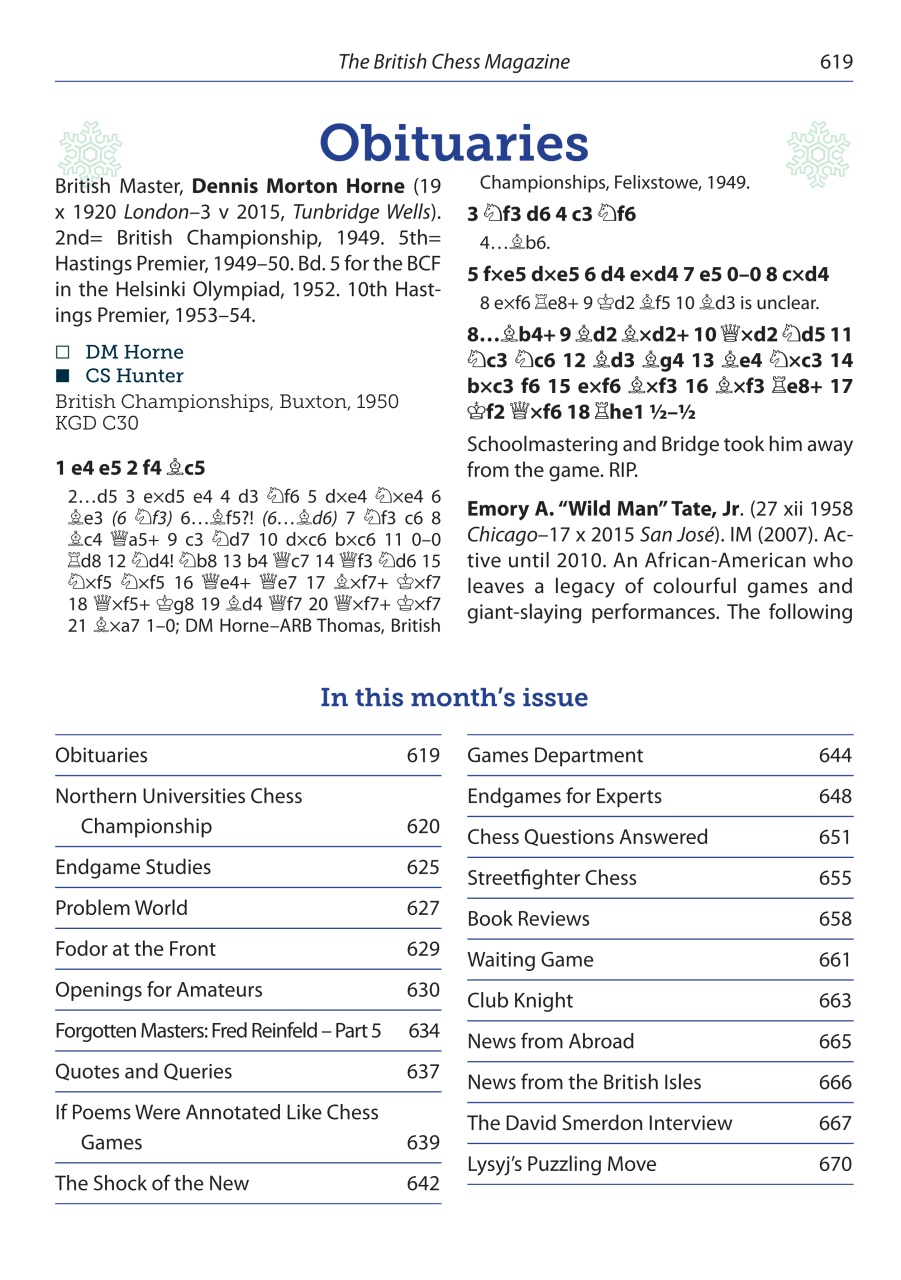 British Chess Magazine Preview Pages