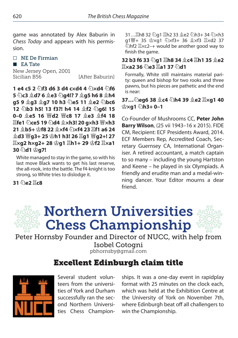 British Chess Magazine Preview Pages