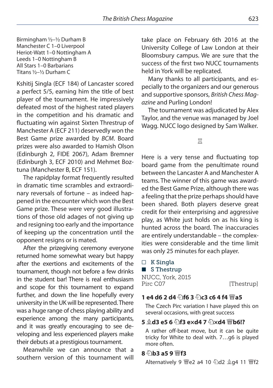 British Chess Magazine Preview Pages