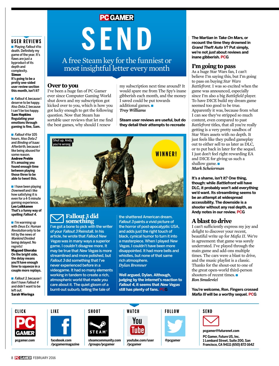 PC Gamer (US Edition) Preview Pages
