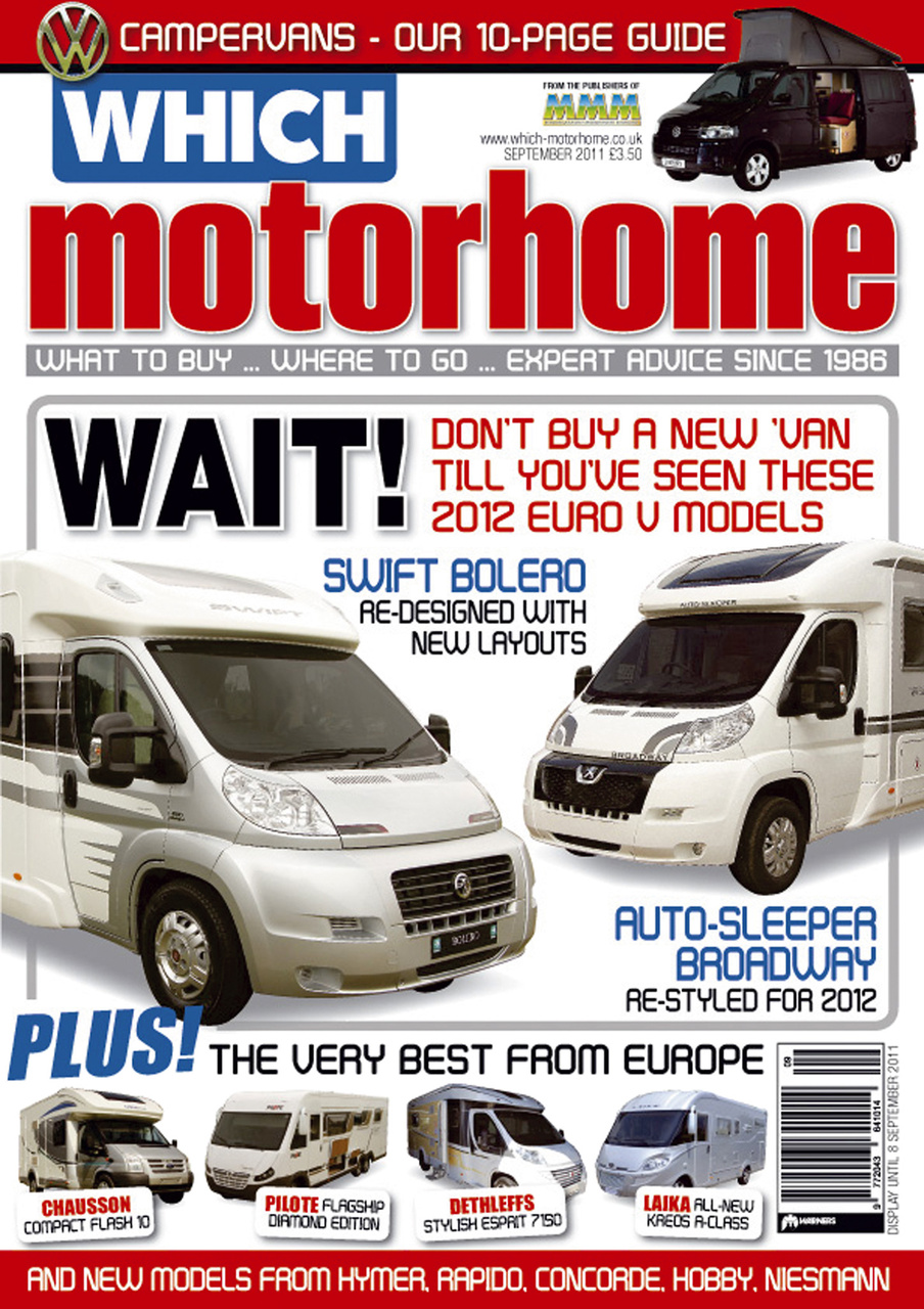 What Motorhome magazine Preview Pages