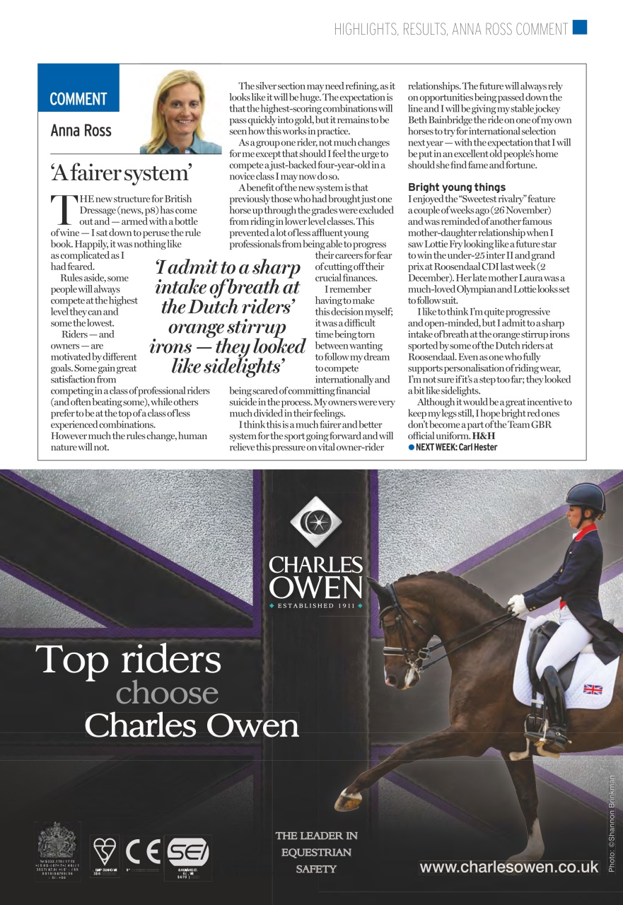 Horse & Hound Preview Pages