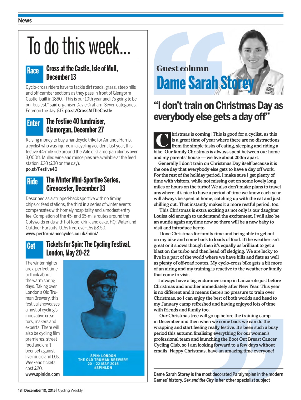 Cycling Weekly Preview Pages