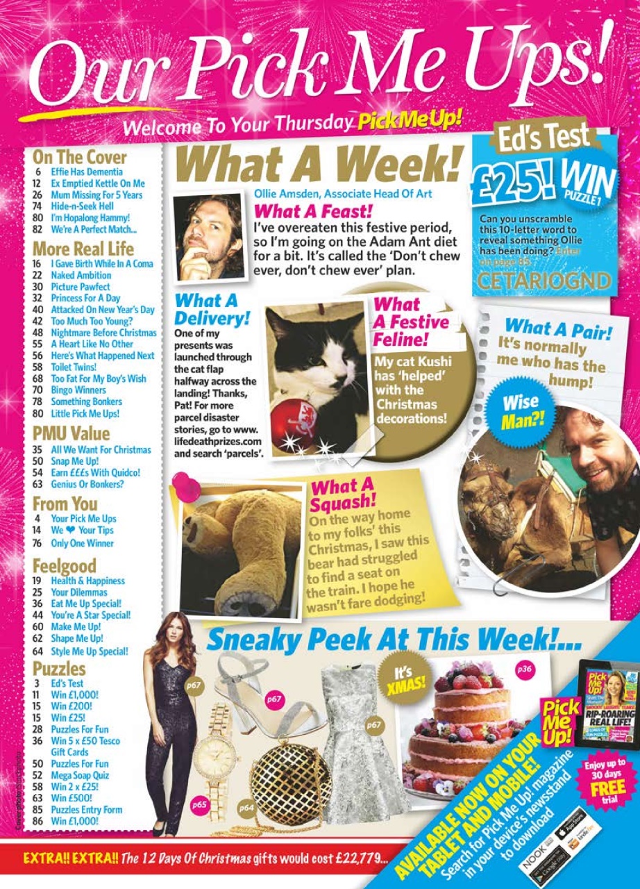 Pick Me Up Preview Pages