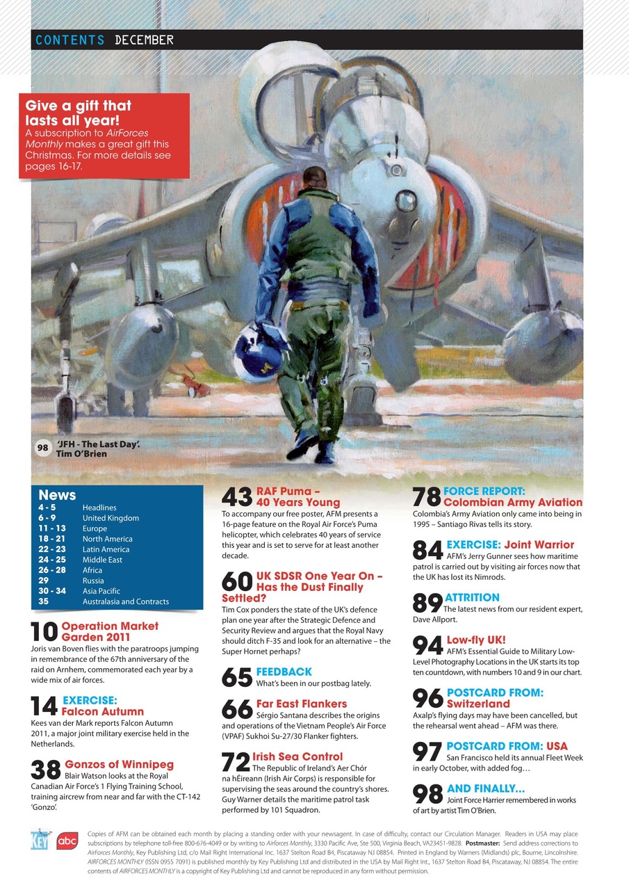 AirForces Monthly Preview Pages