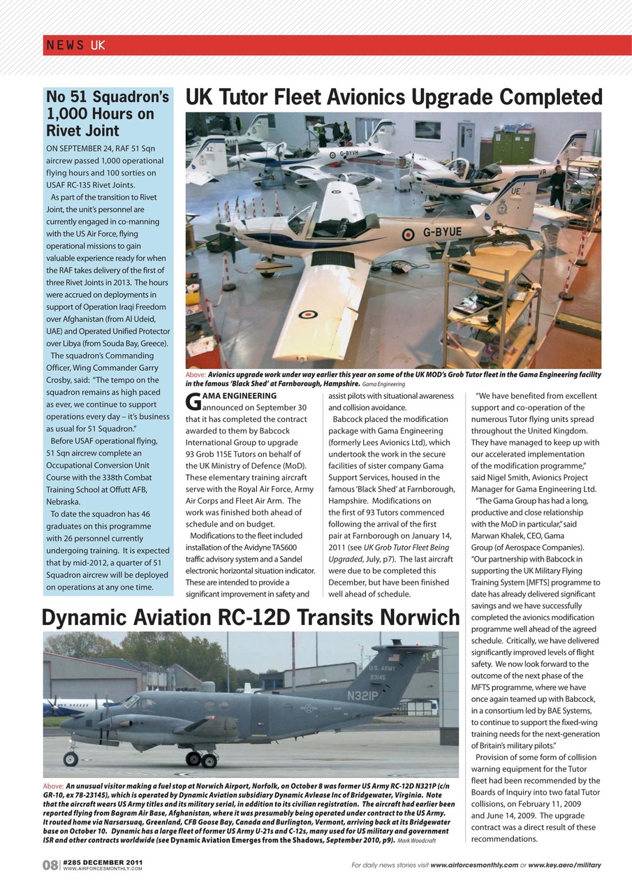 AirForces Monthly Preview Pages