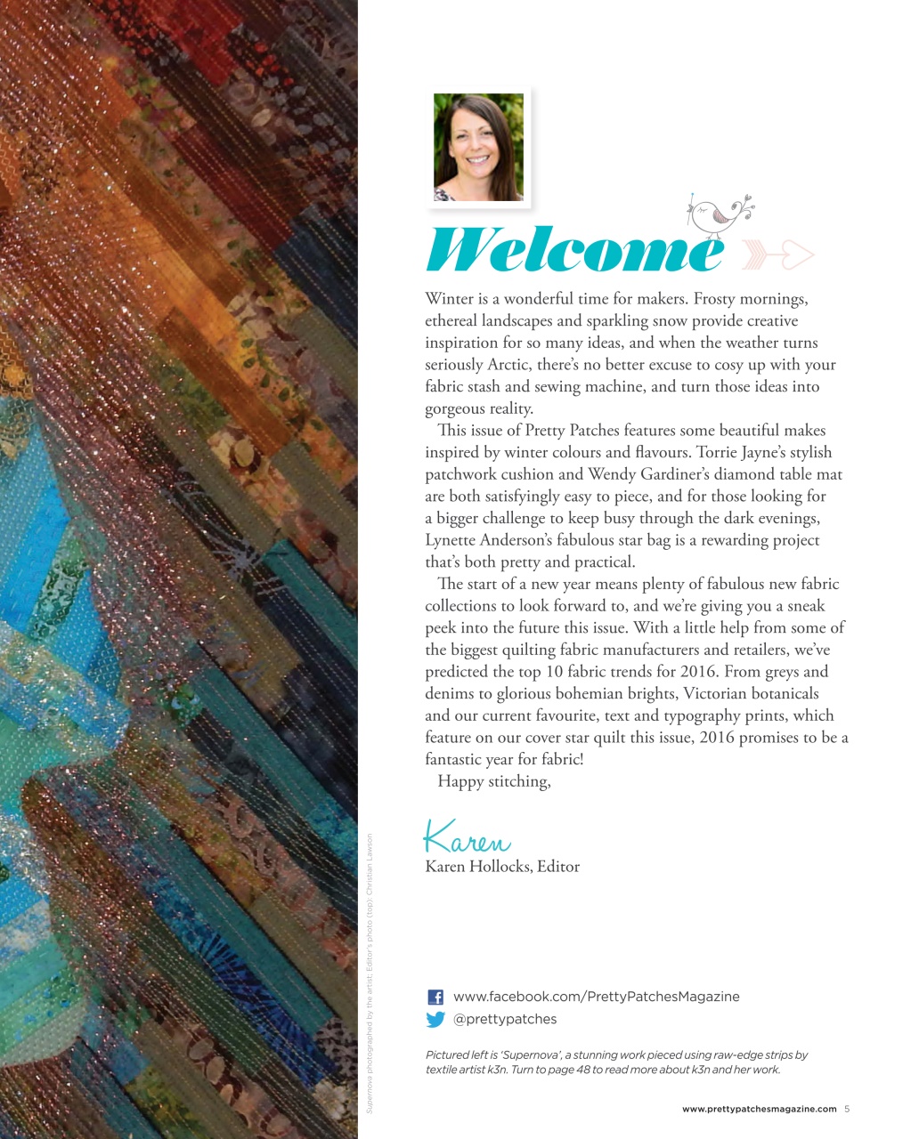 Pretty Patches Magazine Preview Pages