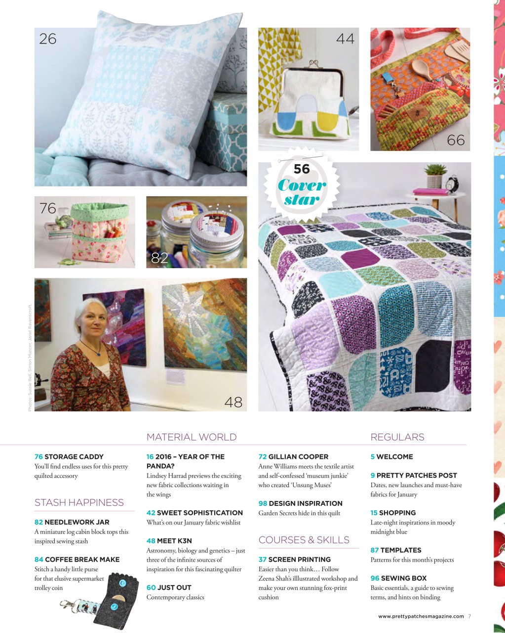 Pretty Patches Magazine Preview Pages