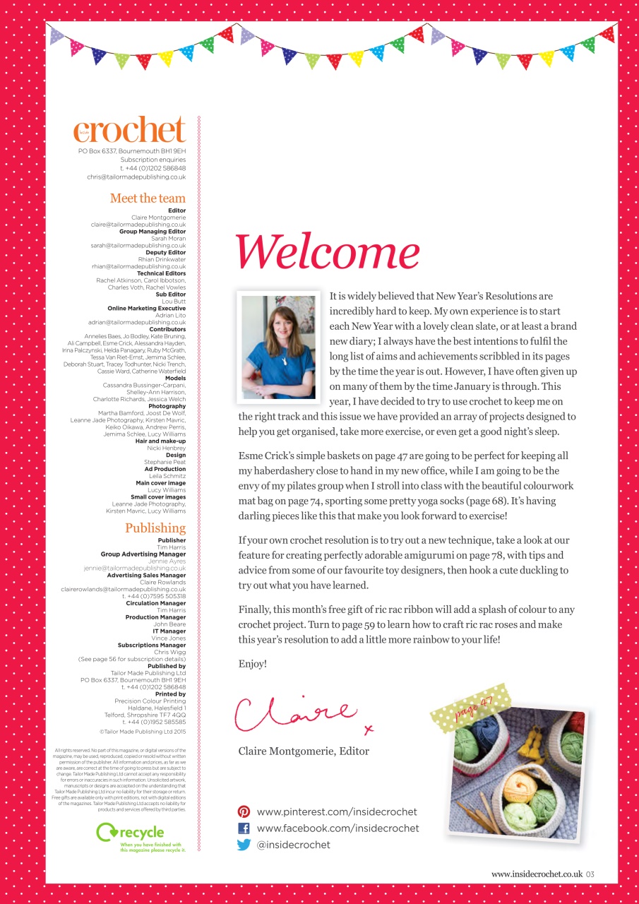 Inside Crochet Preview Pages