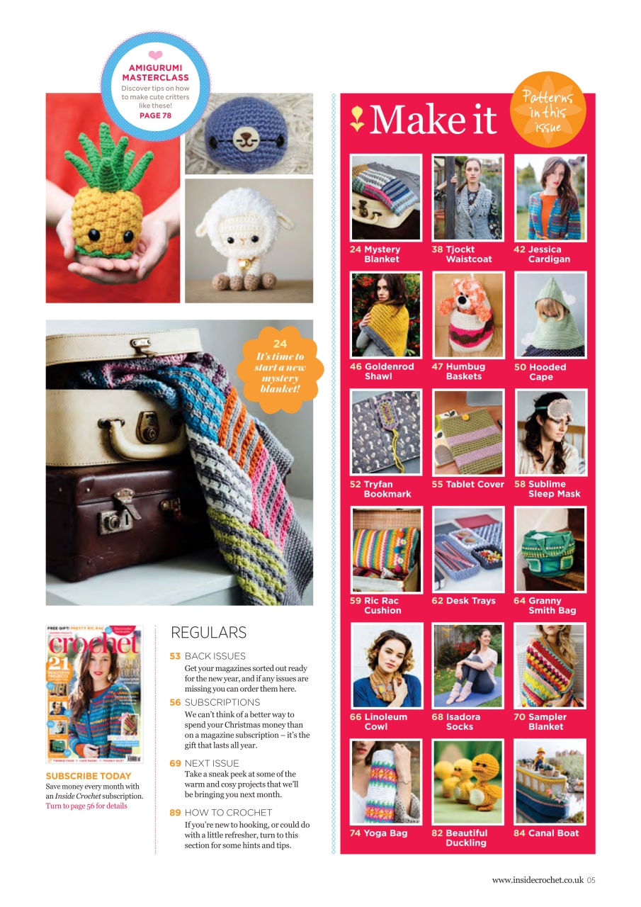 Inside Crochet Preview Pages