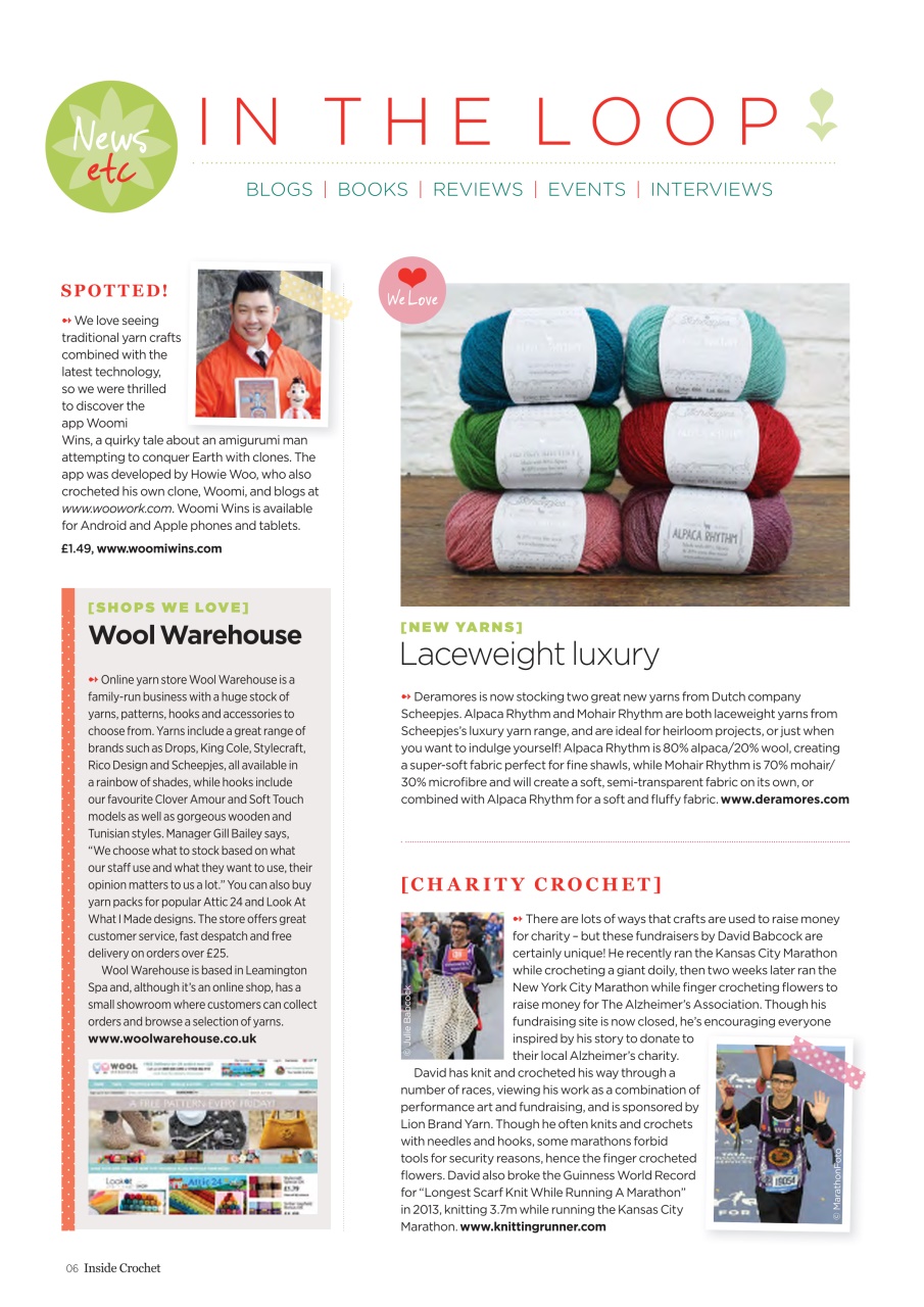 Inside Crochet Preview Pages