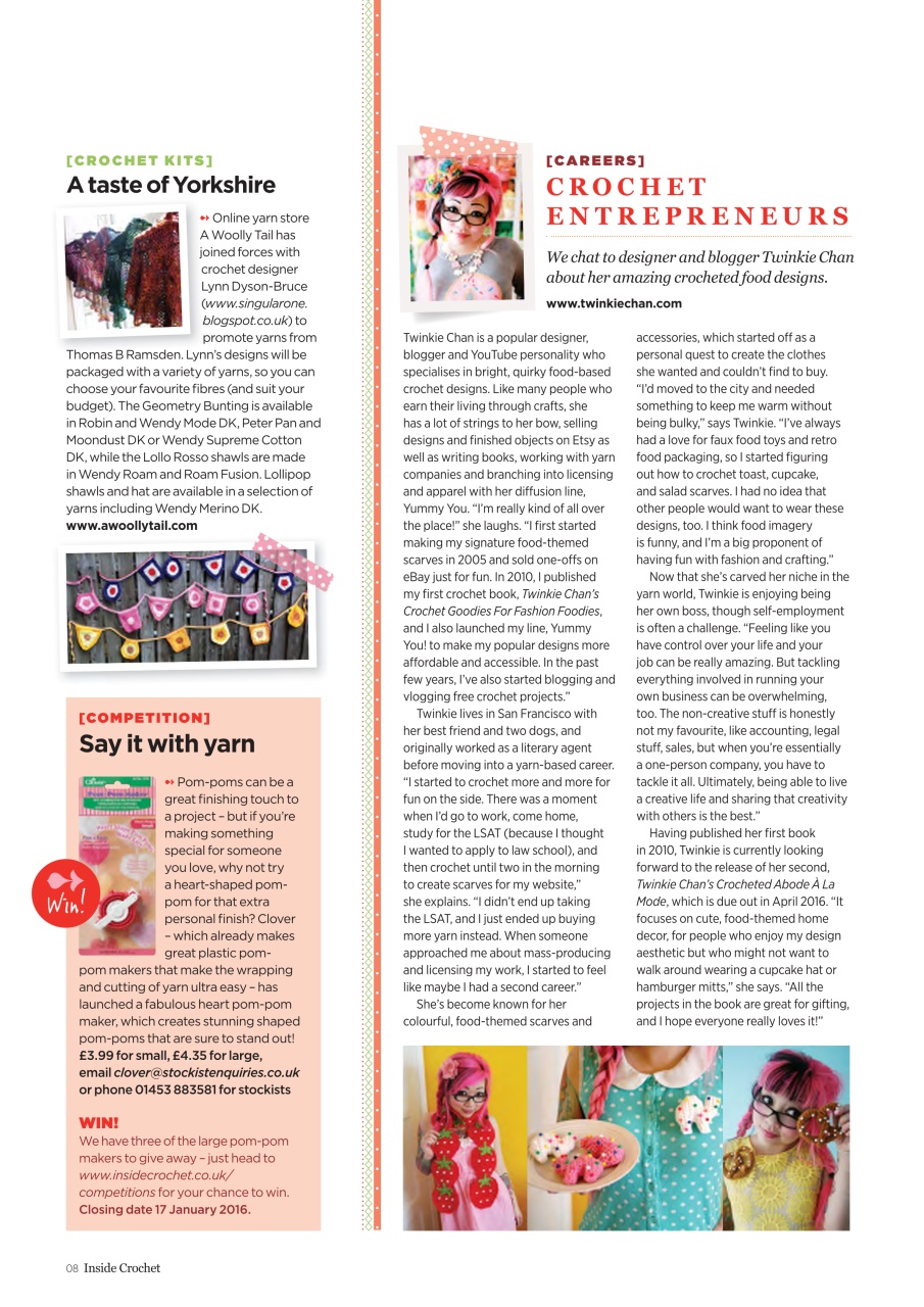 Inside Crochet Preview Pages