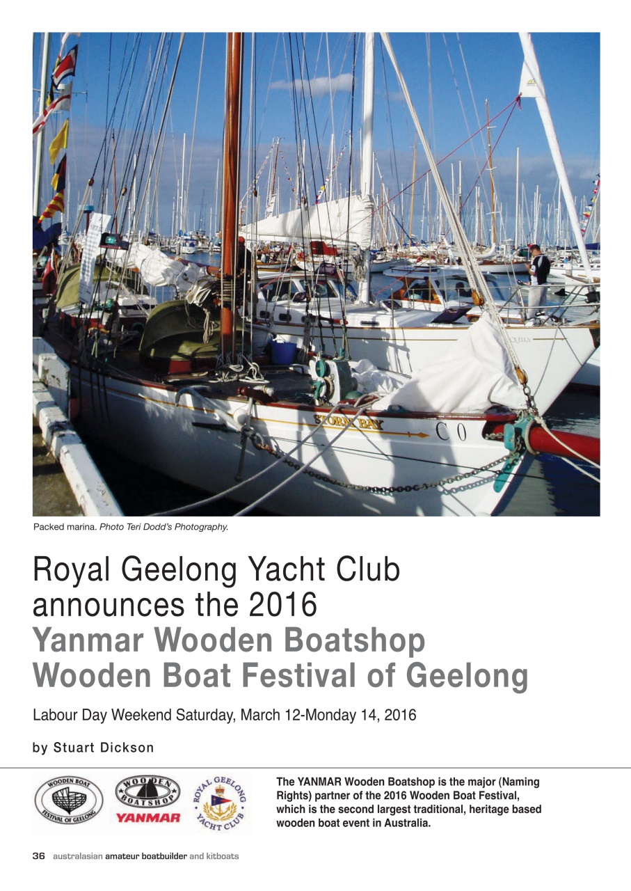 Australian Amateur Boat Builder Preview Pages