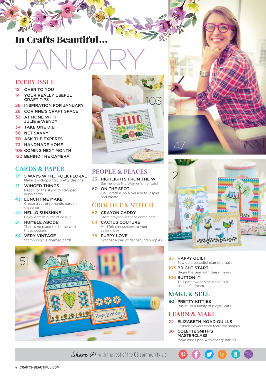 Crafts Beautiful Preview Pages