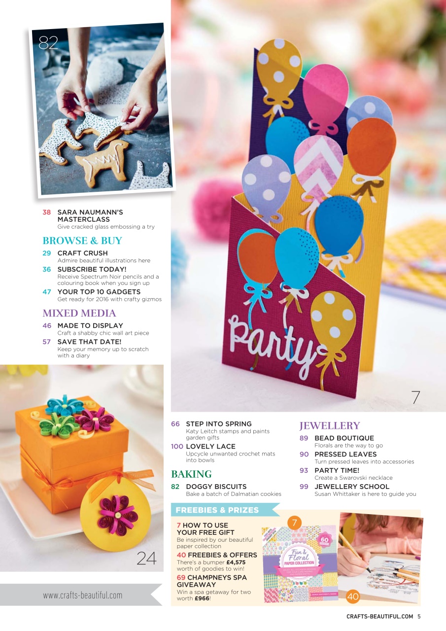 Crafts Beautiful Preview Pages