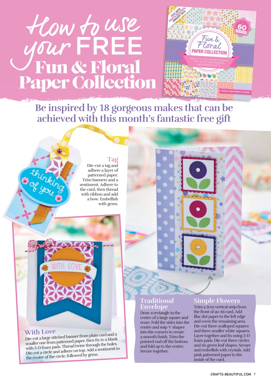 Crafts Beautiful Preview Pages