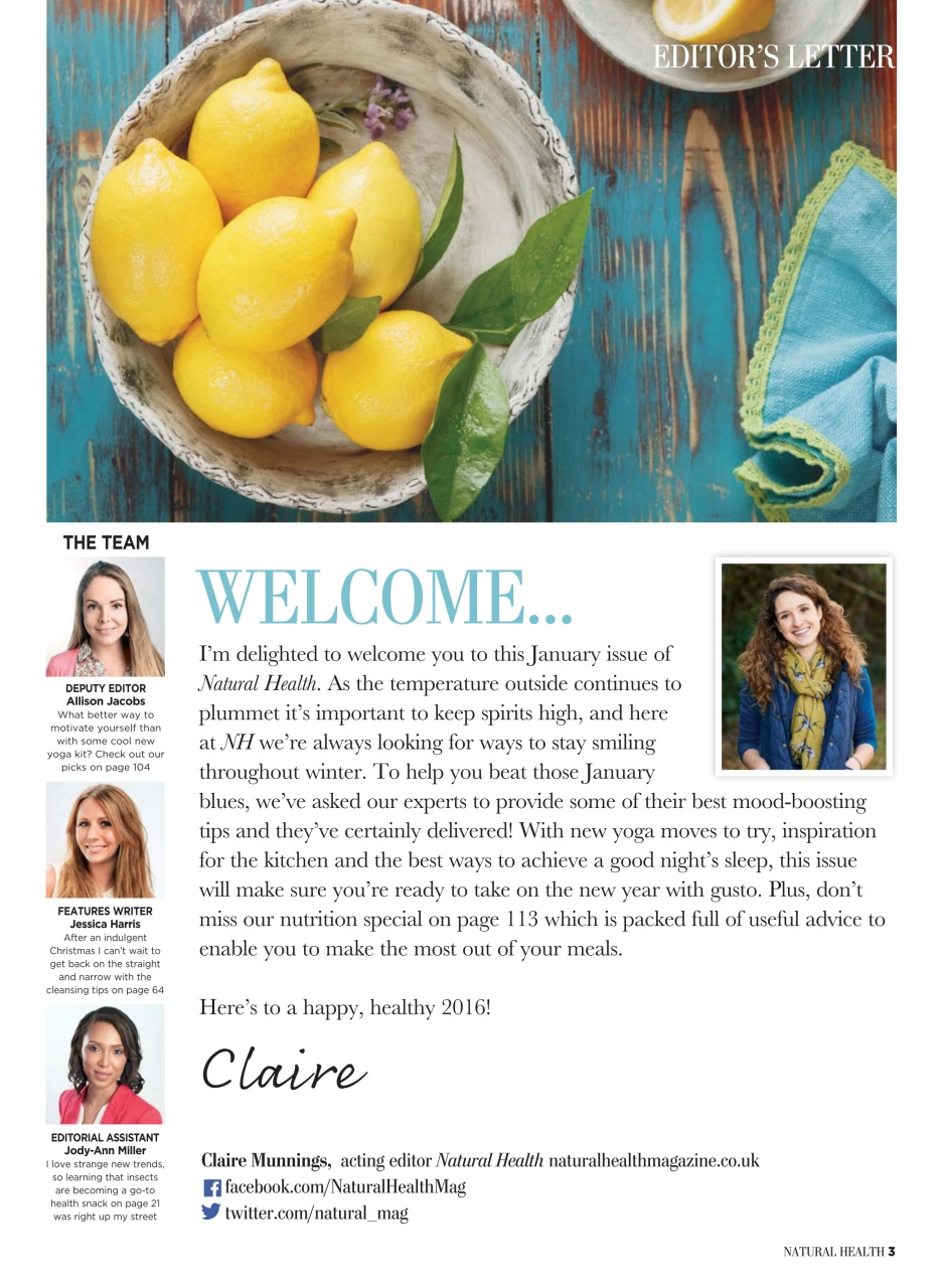 Natural Health Preview Pages