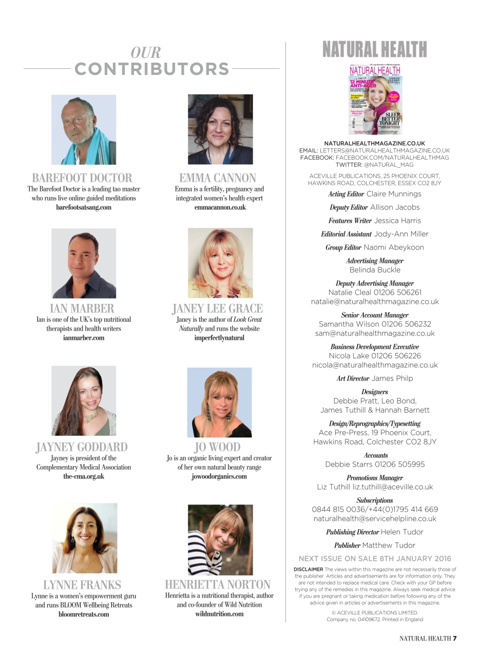 Natural Health Preview Pages