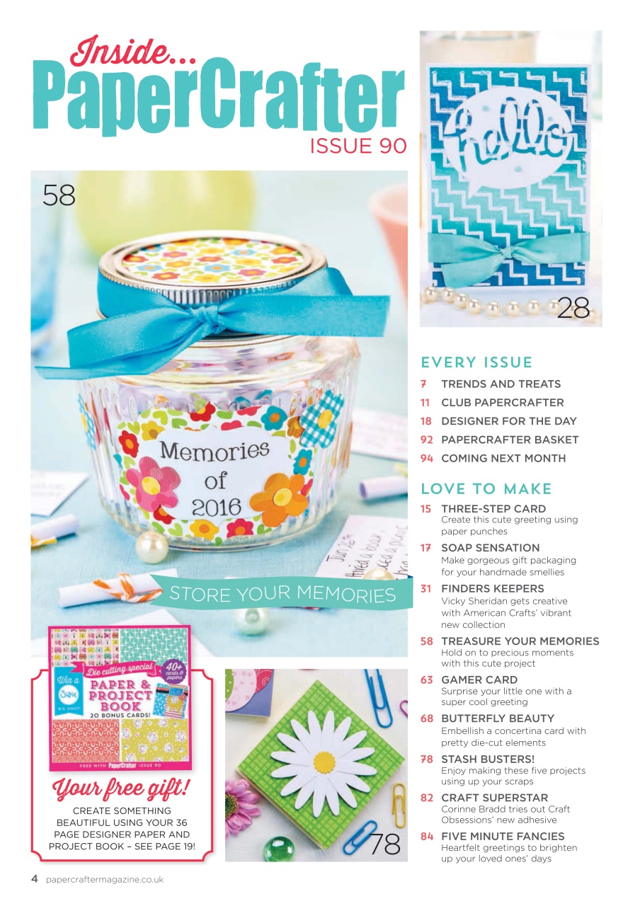 PaperCrafter Preview Pages