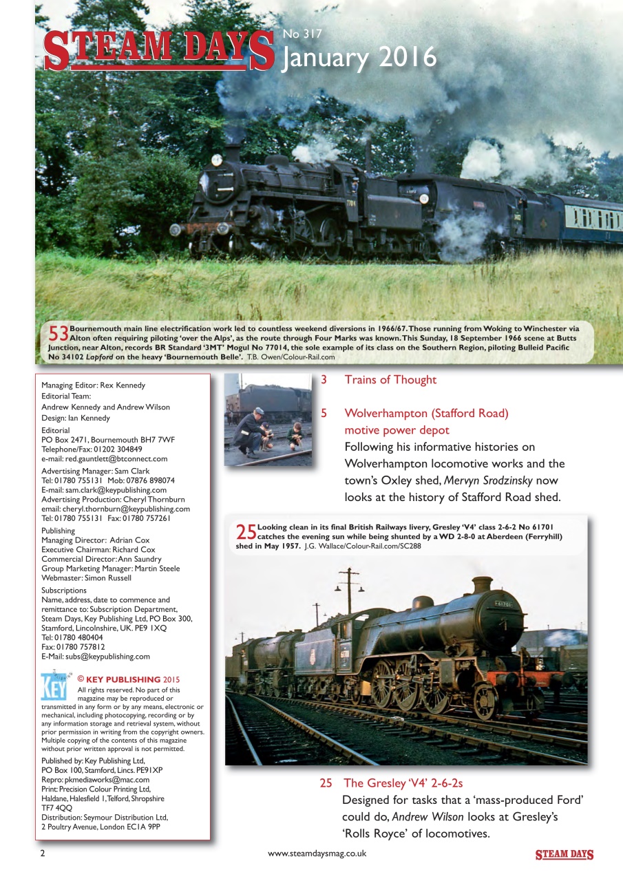 Steam Days Preview Pages